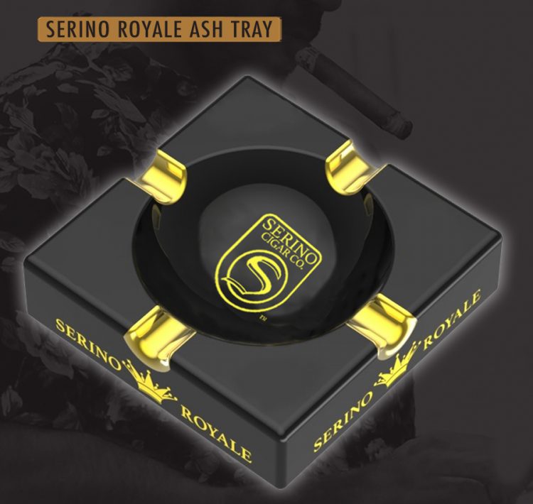 Serino Cigar Co. branded cigar ashtray