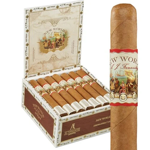 AJ Fernandez New World Connecticut Robusto, premium cigar