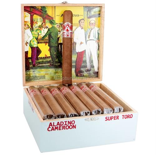 Aladino Cameroon Super Toro, premium cigar