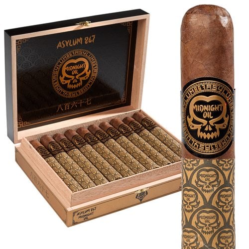 Asylum 13 867 Midnight Oil The 60, premium cigar