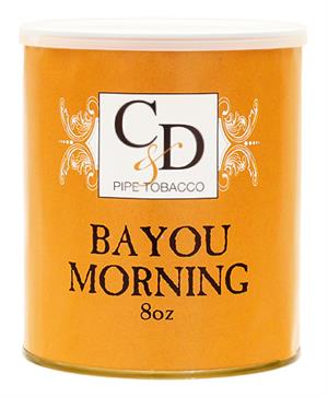 Cornell and Diehl Bayou Morning Flake pipe tobacco, 8 ounce tin