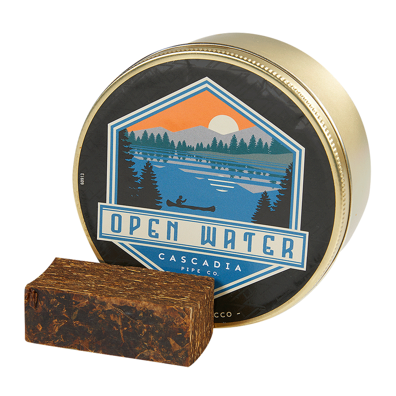 Cascadia Open Water pipe tobacco, packaged pipe tobacco