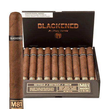 Blackened by Drew Estate M81 Toro cigar