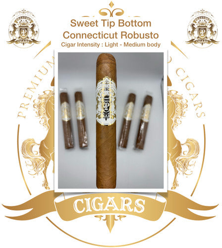 Prestone Sweet Tip Robusto cigar, single stick