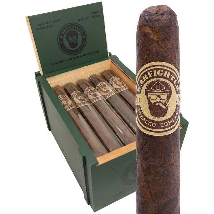 Warfighter 50 Cal Field Maduro Toro premium cigar