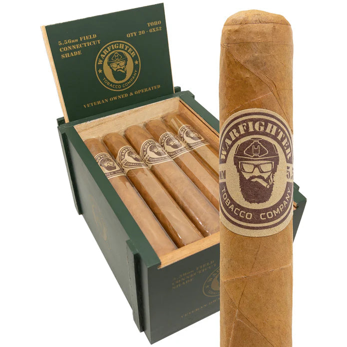 Warfighter 5.56 Field Connecticut Shade Toro premium cigar