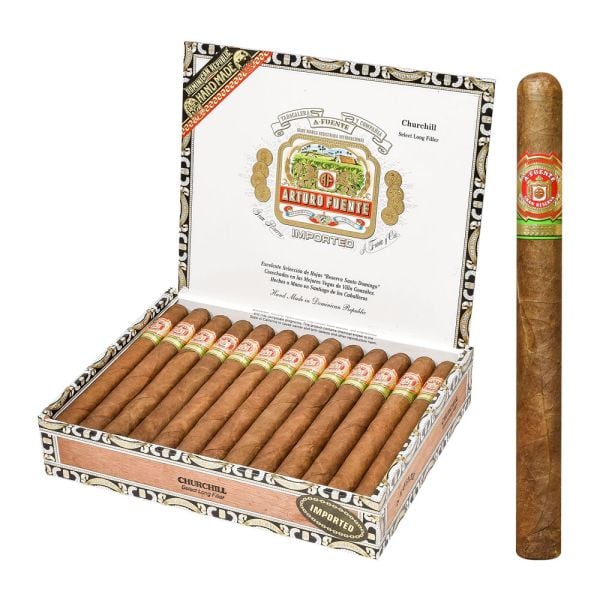 Arturo Fuente Churchill natural, box of 25 cigars