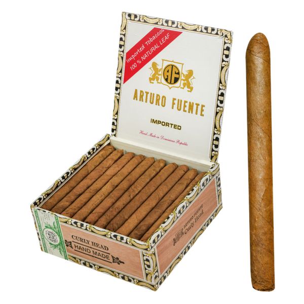 Arturo Fuente Curly Head natural, box of 40 cigars