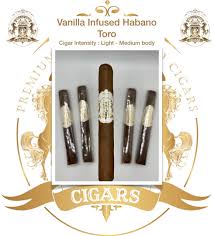 Prestone Vanilla Toro cigar, single stick