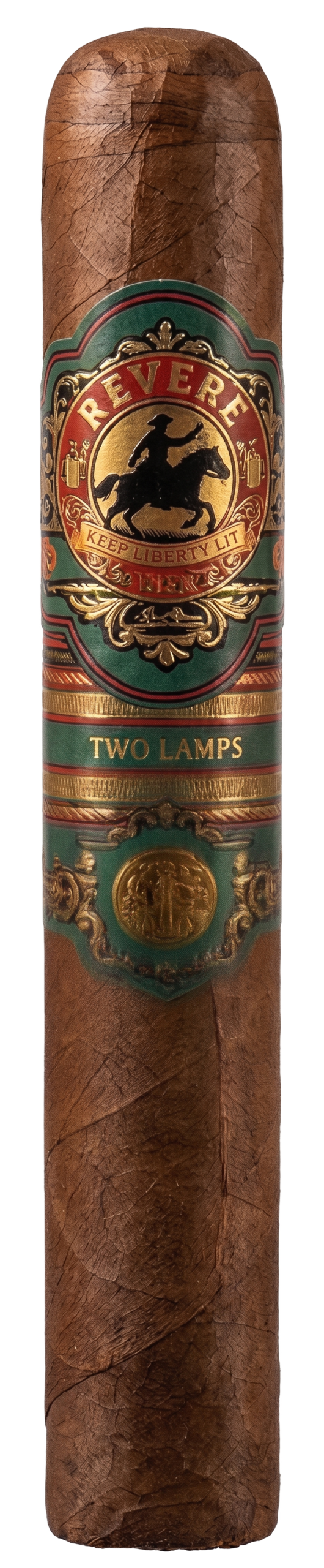 Revere Two Lamps toro cigar, single stick
