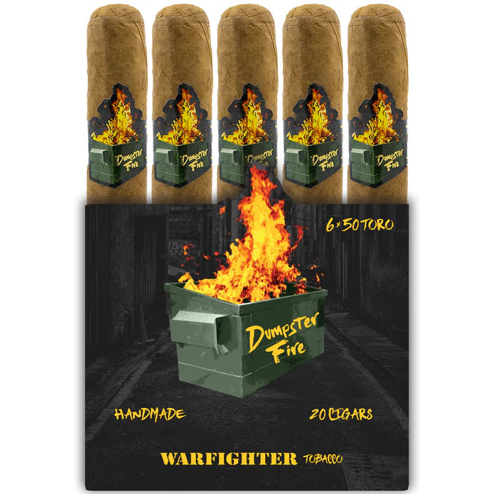 Warfighter Dumpster Fire cigars, bundle